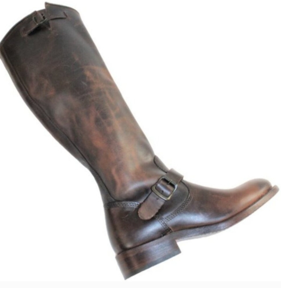 FRYE Brown Leather Boots - Picture 7 of 15